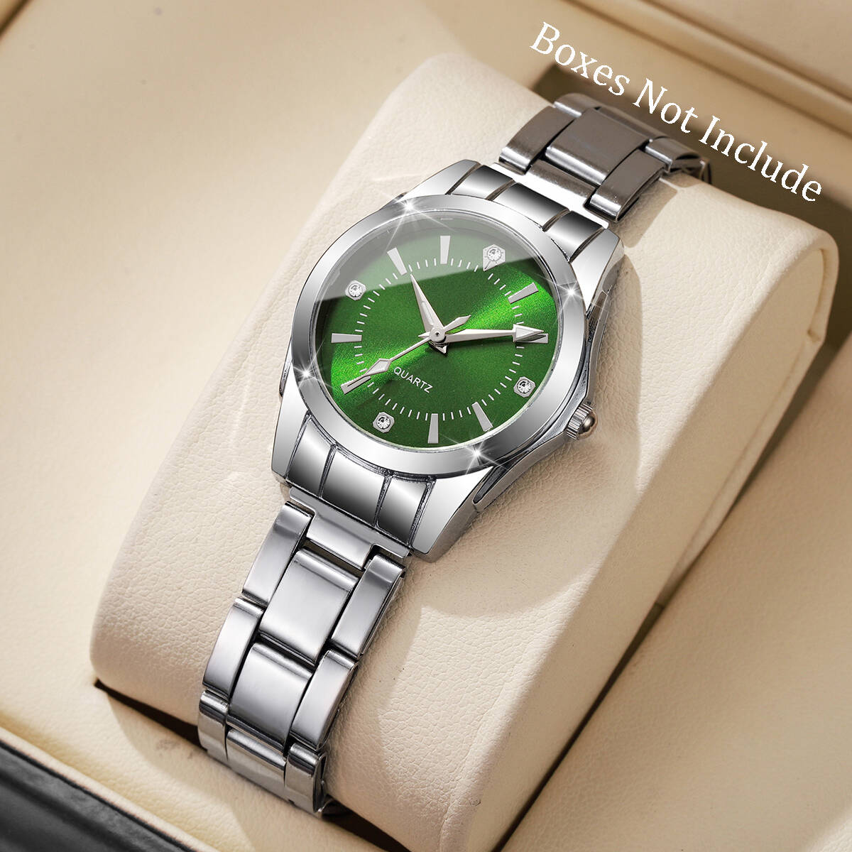 Luxury Watch Storage - 高級ラインストーンの女性の腕時計カジュアルクォーツ腕時計レディース時計リロイ Mujer (箱なし)