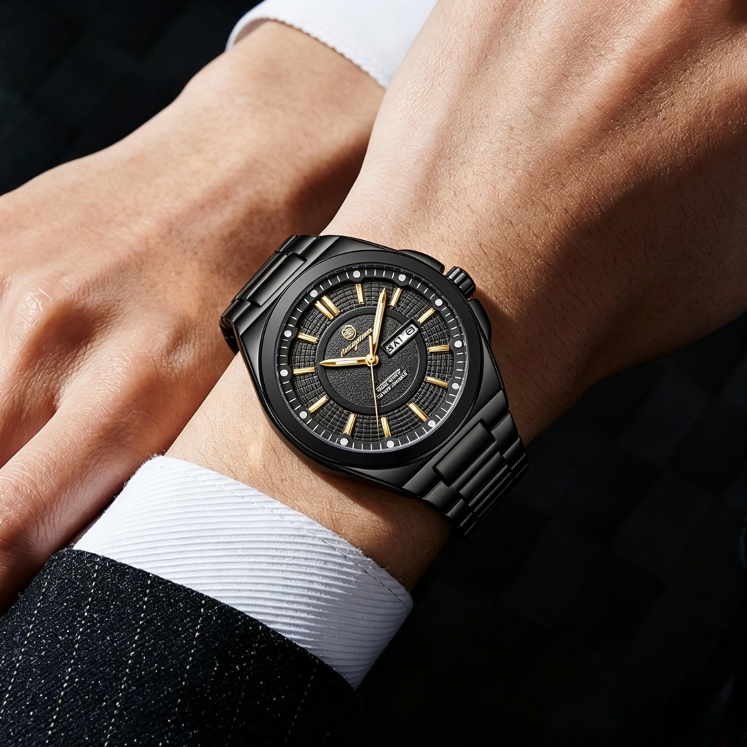 PAAZOMU ファッション高級メンズ腕時計ステンレス鋼防水 - Luxury Watch Organizer For Men のレビューと価格
