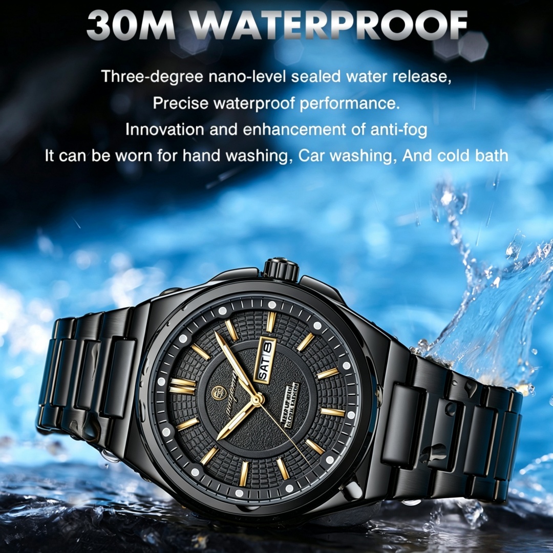 PAAZOMU ファッション高級メンズ腕時計ステンレス鋼防水 - Luxury Watch Organizer For Men のレビューと価格