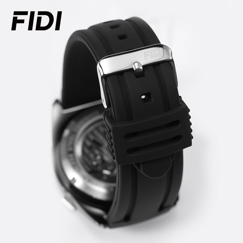 FIDI 自動機械式時計男性用スケルトンダイヤルシリコンスト - Luxury Watch Hublot のレビューと価格
