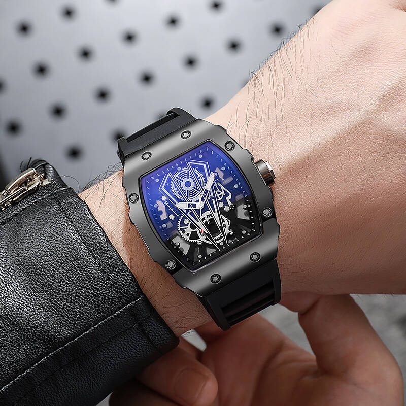 1/2 個の高級ラージダイヤルメンズクォーツ時計カジュアルシ - Luxury Watch Organizer For Men のレビューと価格