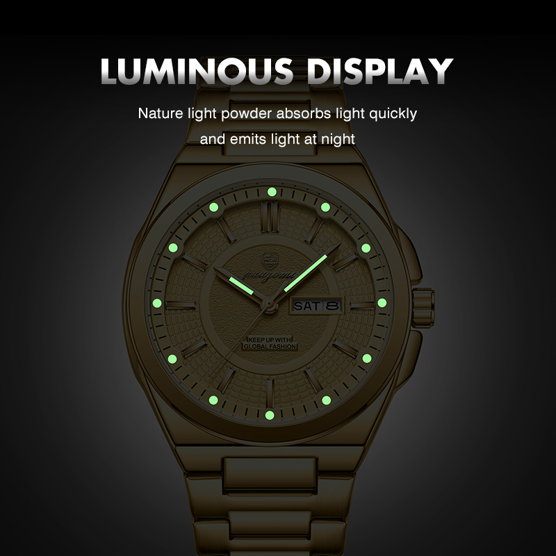 2026 新しい軍事高級男の腕時計ラウンド防水発光日付週メン - Luxury Watch Organizer For Men のレビューと価格