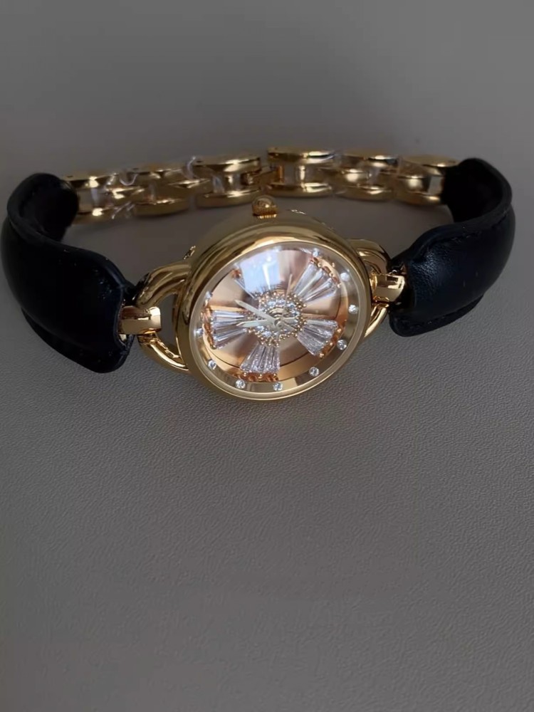 高級デザイナーレディースクォーツ腕時計 ダイヤモンドレザーチ - Luxury Watch House のレビューと価格