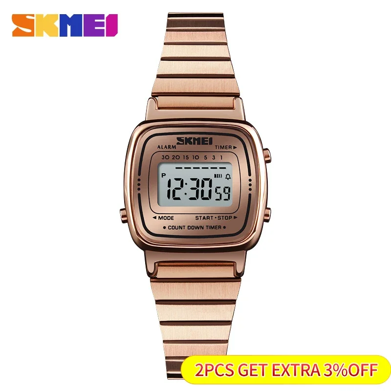 SKMEI1901 女性トップブランドの高級 3Bar 防水 - Minute Repeater Watch のレビューと価格